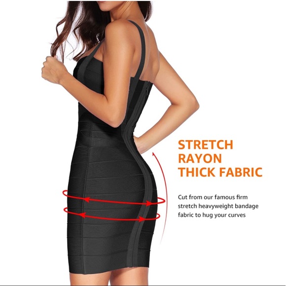 Meilun Celebrity Style Bandage Bodycon Dress - Picture 3 of 4